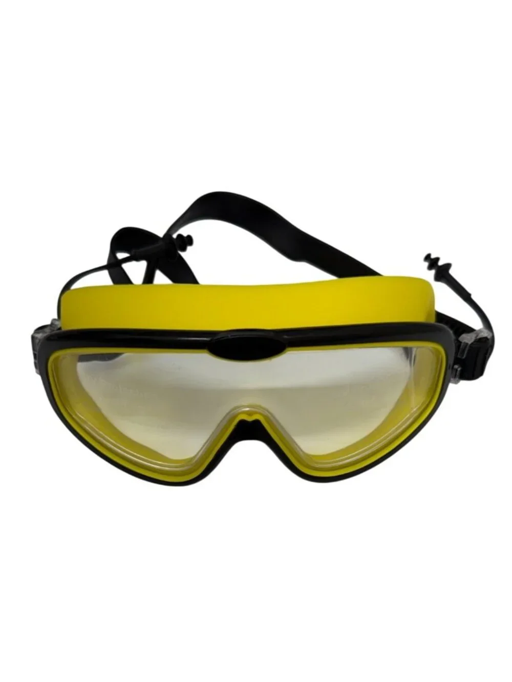 Adult UV Protective Anti‑Fog Safety Goggles – Yellow/Black Frame
